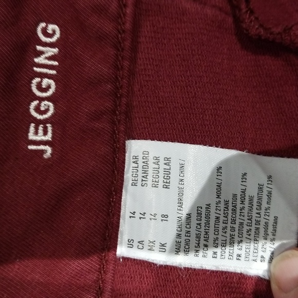 American Eagle jegging sz 14 EUC - Picture 4 of 5